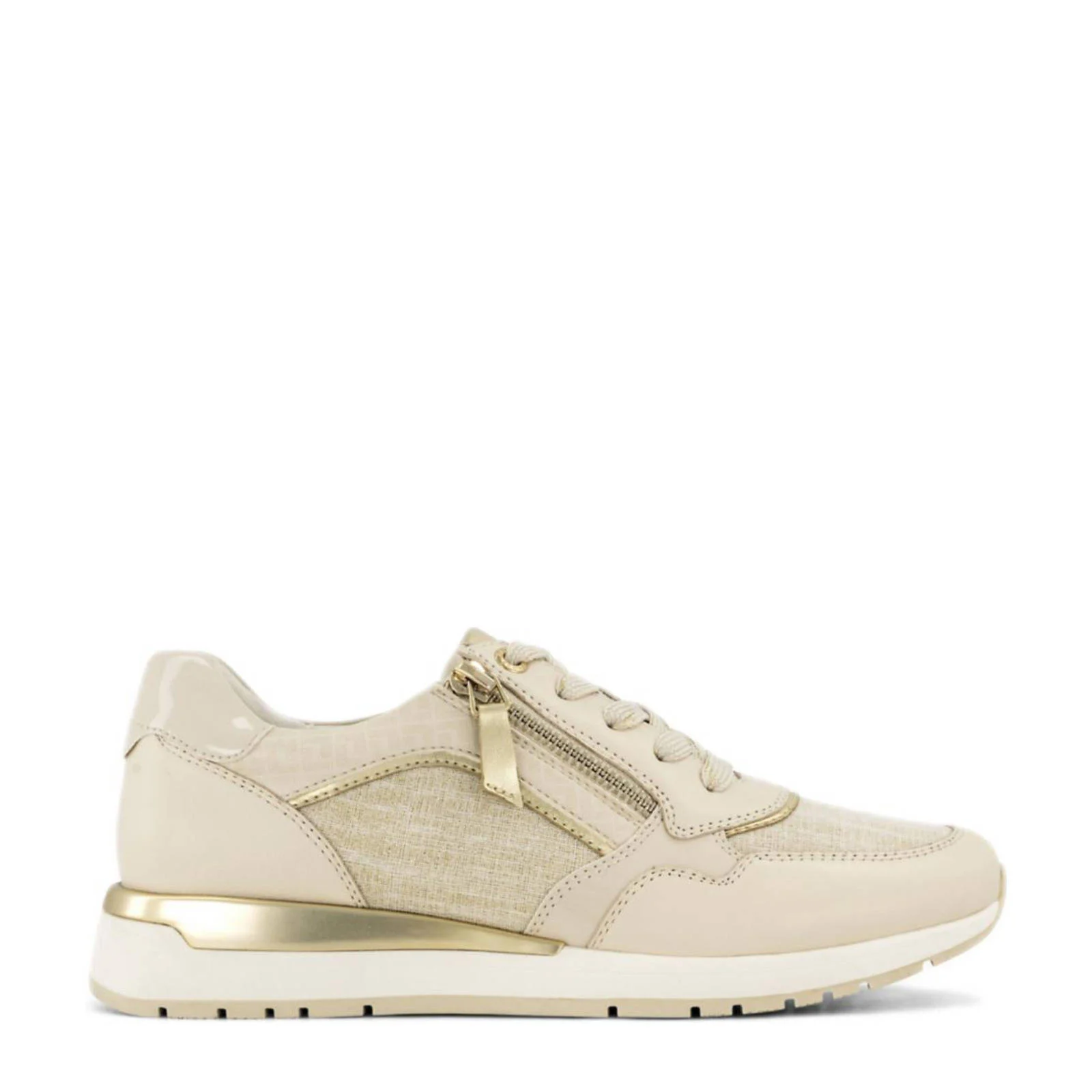 Medicus leren sneakers beige