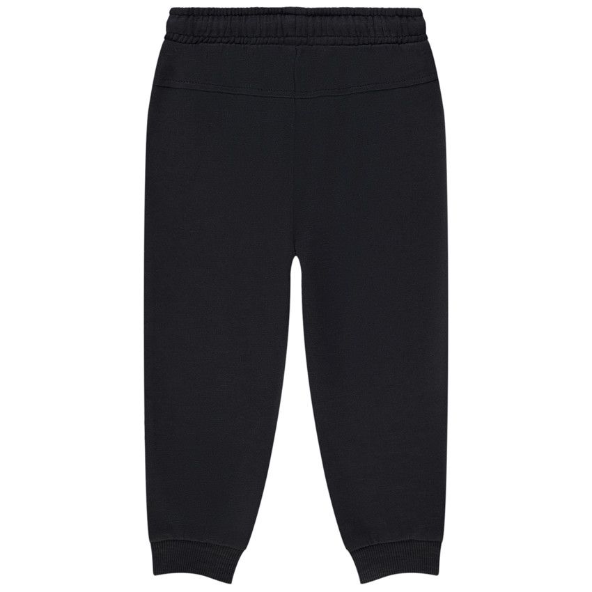 Jogging en molleton uni pour bébé garçon - Gris foncé