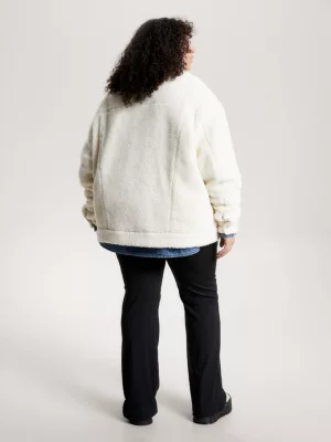 Jaqueta Sherpa Acolchoada Curve