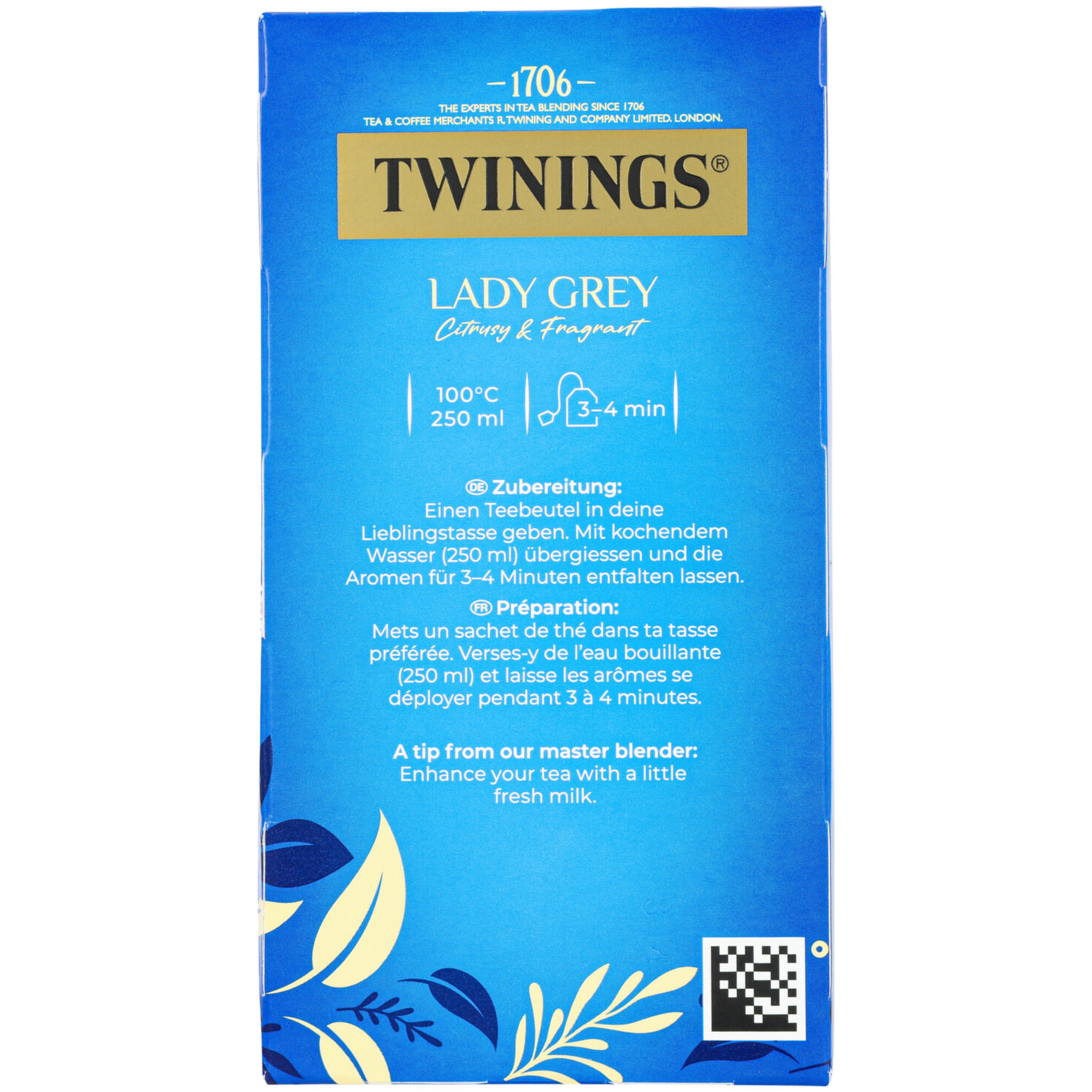Twinings Lady Grey 20 Portionen