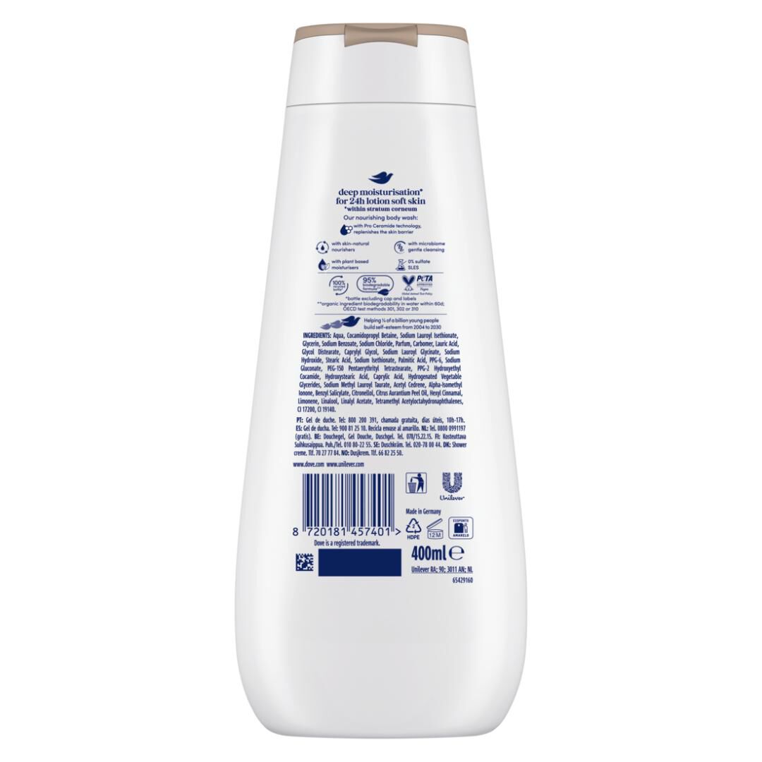 Gel de Duche Advanced Care Nourishing Silk - 400ml