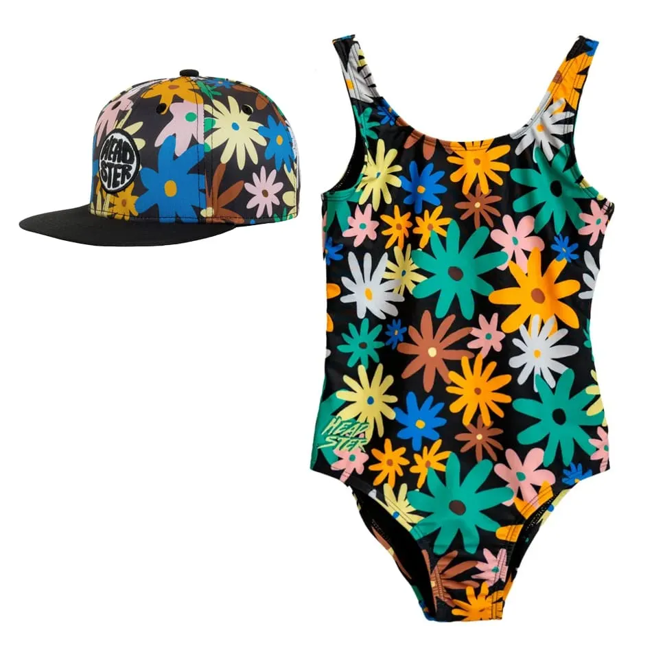 Headster Kids Ensemble maillot + casquette 2-12 ans - prairie