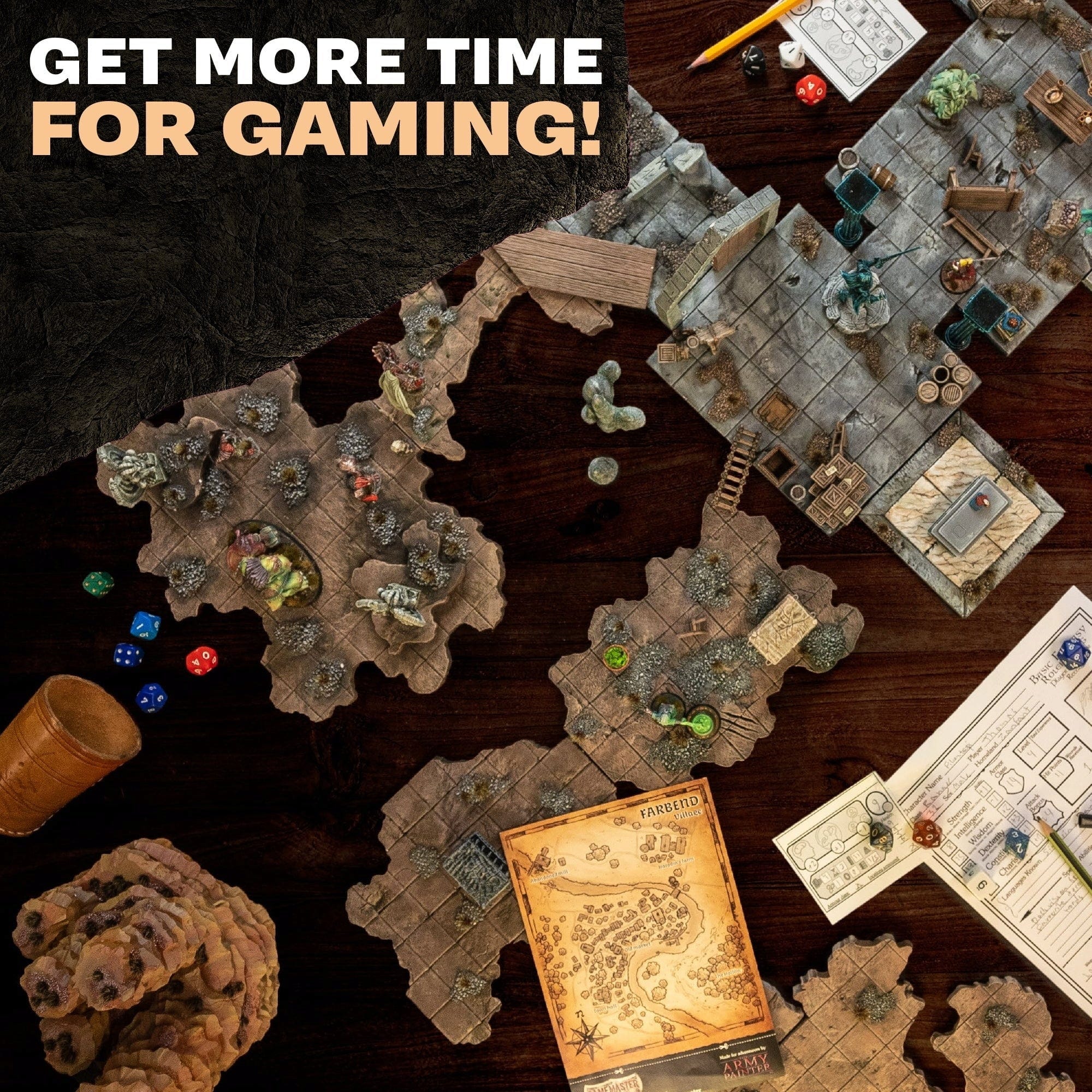 The Army Painter  GameMaster: Adventure Starter Role-Playing Paint Set    Das perfekte Bastelset für den Einstieg in die Miniaturwelt!