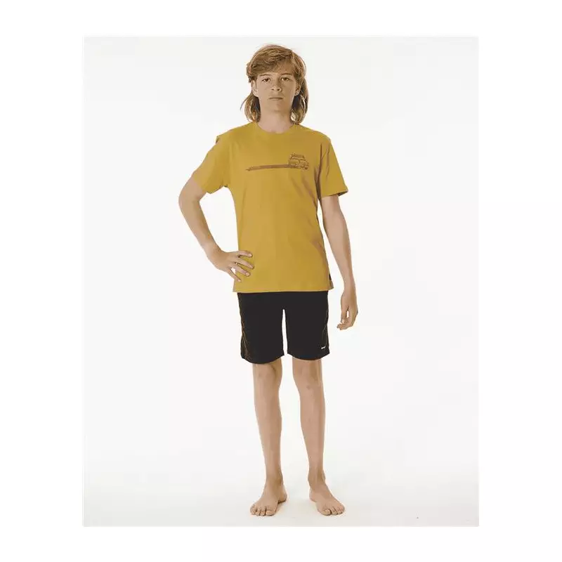 Teeshirt junior RIPCURL Search Trip Tee-Boy Mustard 12