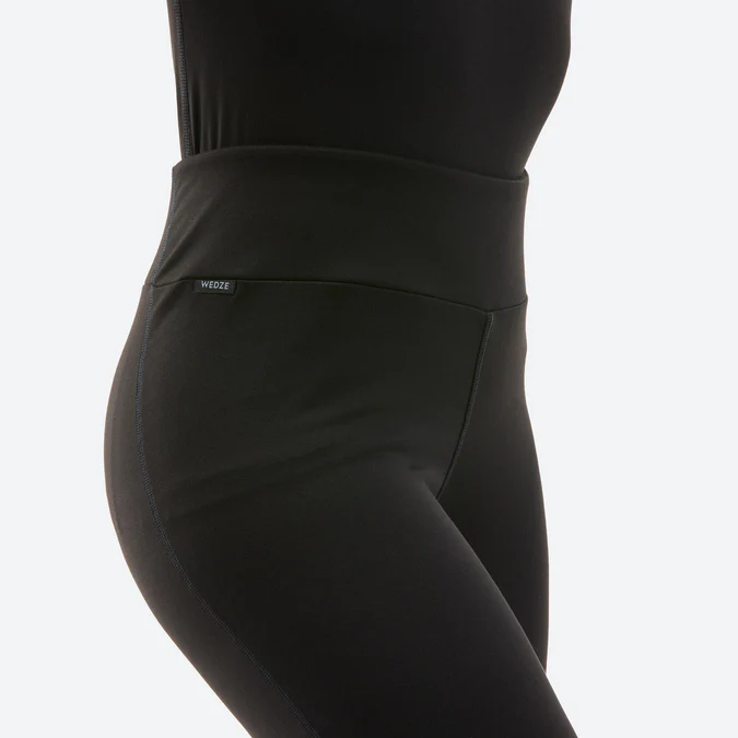 Decathlon Wedze - Calça térmica feminina Wedze para esqui - BL 500 - Preta