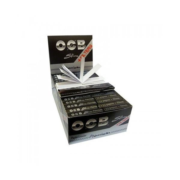 OCB Expositor c/ 24 Livros Papel Fumar KS   Filtros