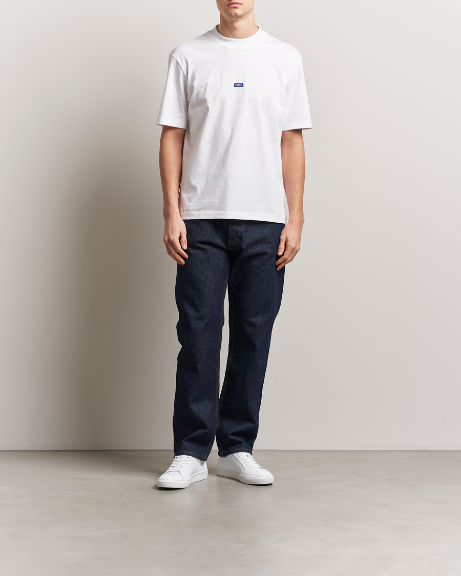 HUGO Jonah Straight Fit Jeans Dark Blue