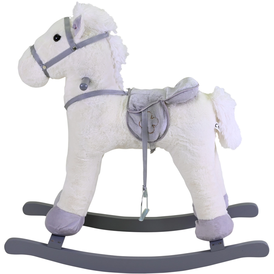 knorr toys® Schaukelpferd Edda weiß