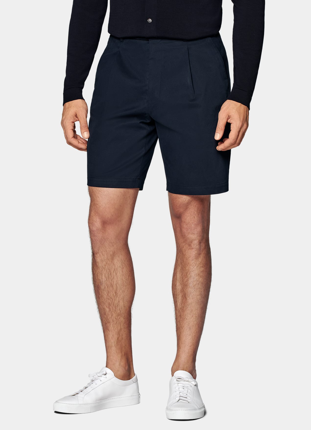 Short Straight Leg bleu marine