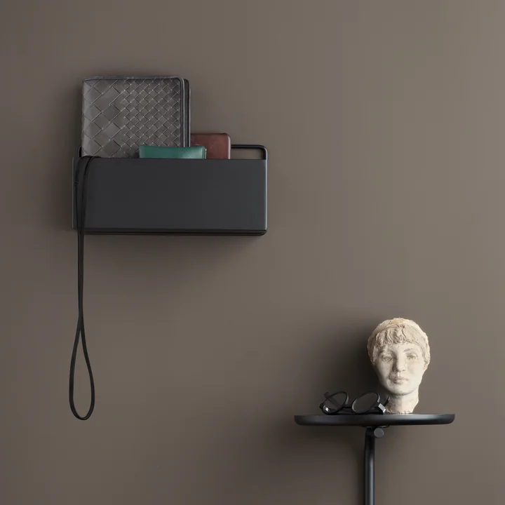 Ferm Living - Wall Box rechteckig, schwarz