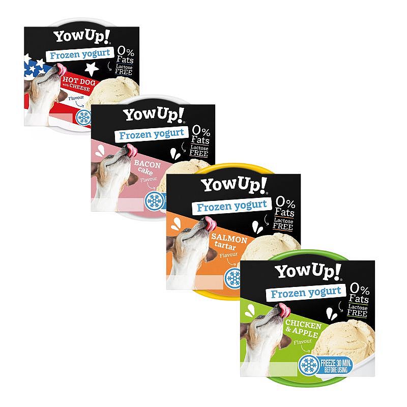 YowUp! Ice Cream Yogurt Hond Kat 110 gram | Hot Dog With Cheese | 13948.3