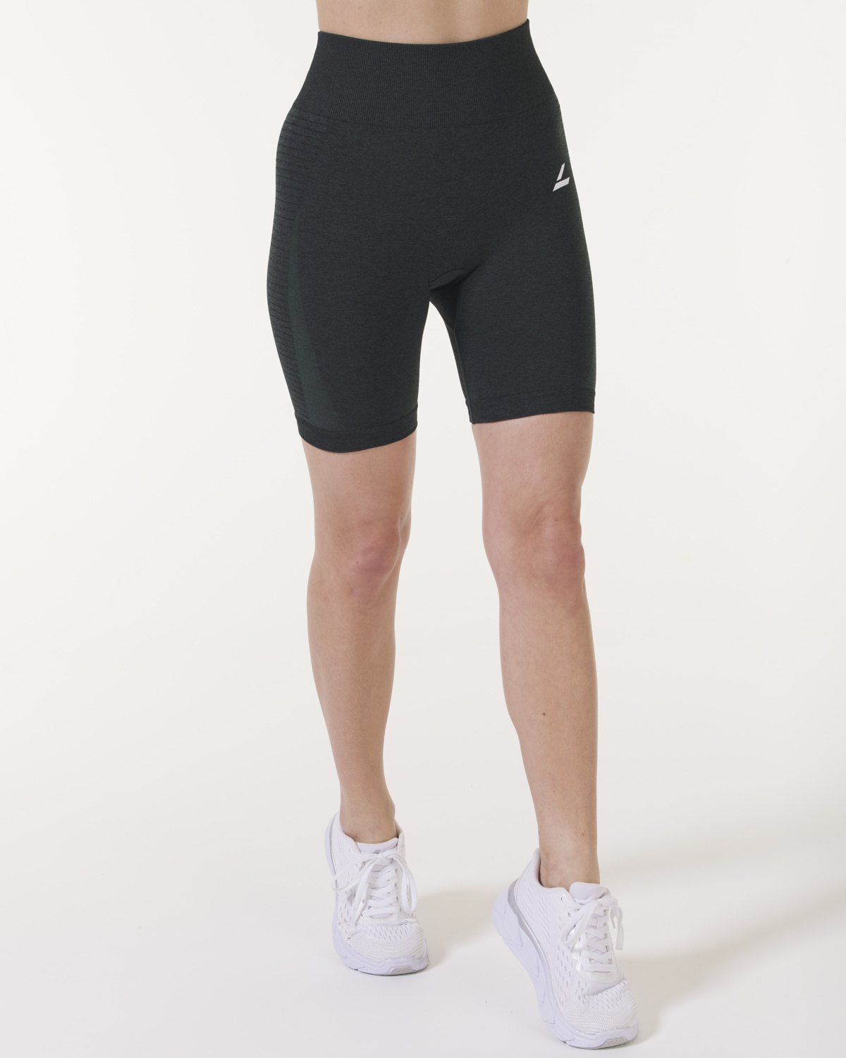 LEVITY Solar Seamless Shorts Green Melange