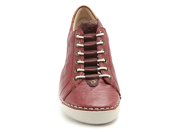 Rieker basses femme 52585 bordeaux
