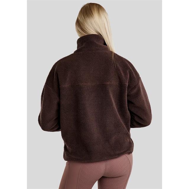Vest Montar MOEva Teddy Donkerpaars