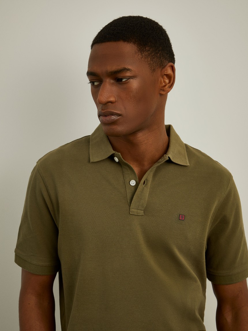 Polo piqué regular fit