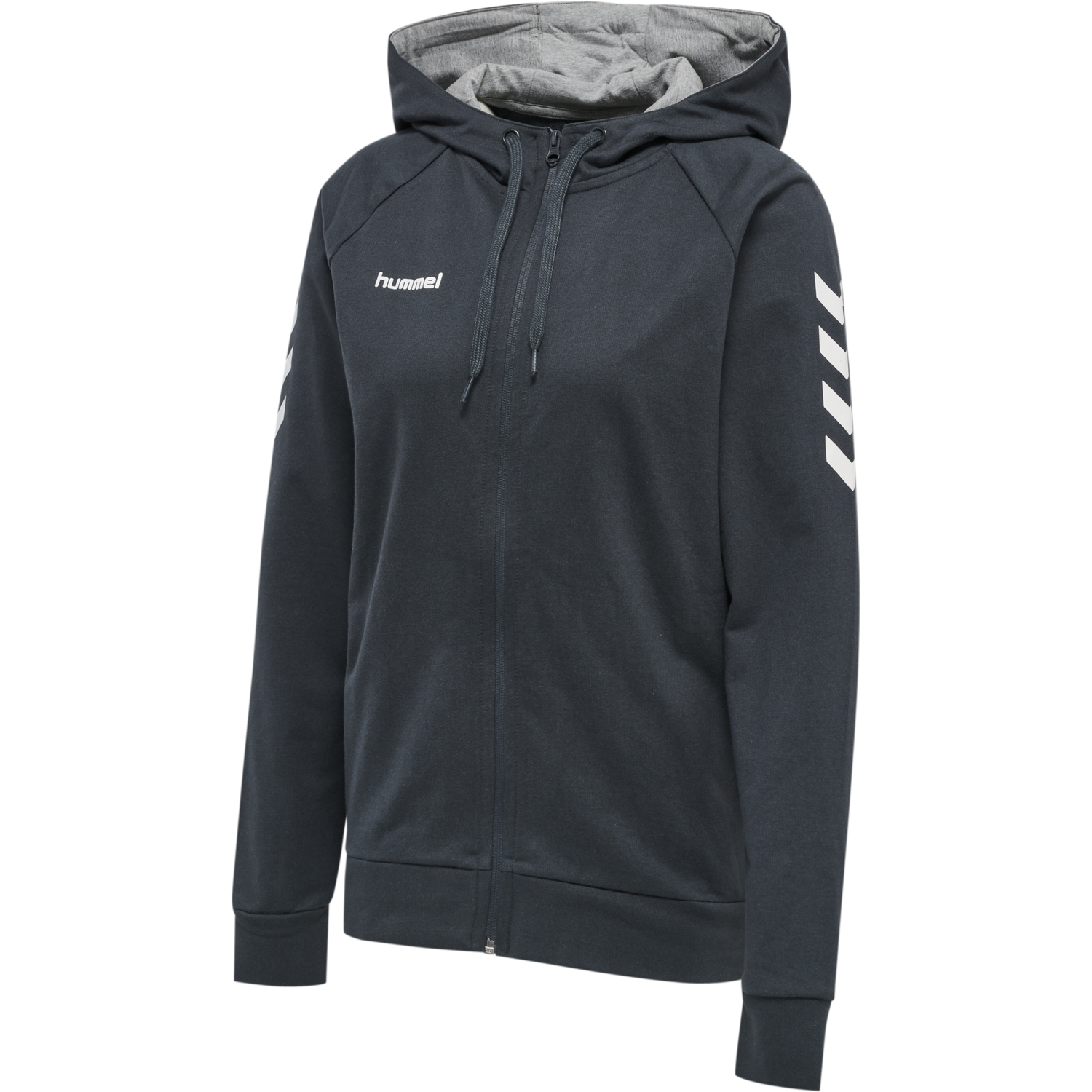 HUMMEL GO COTTON ZIP HOODIE WOMAN