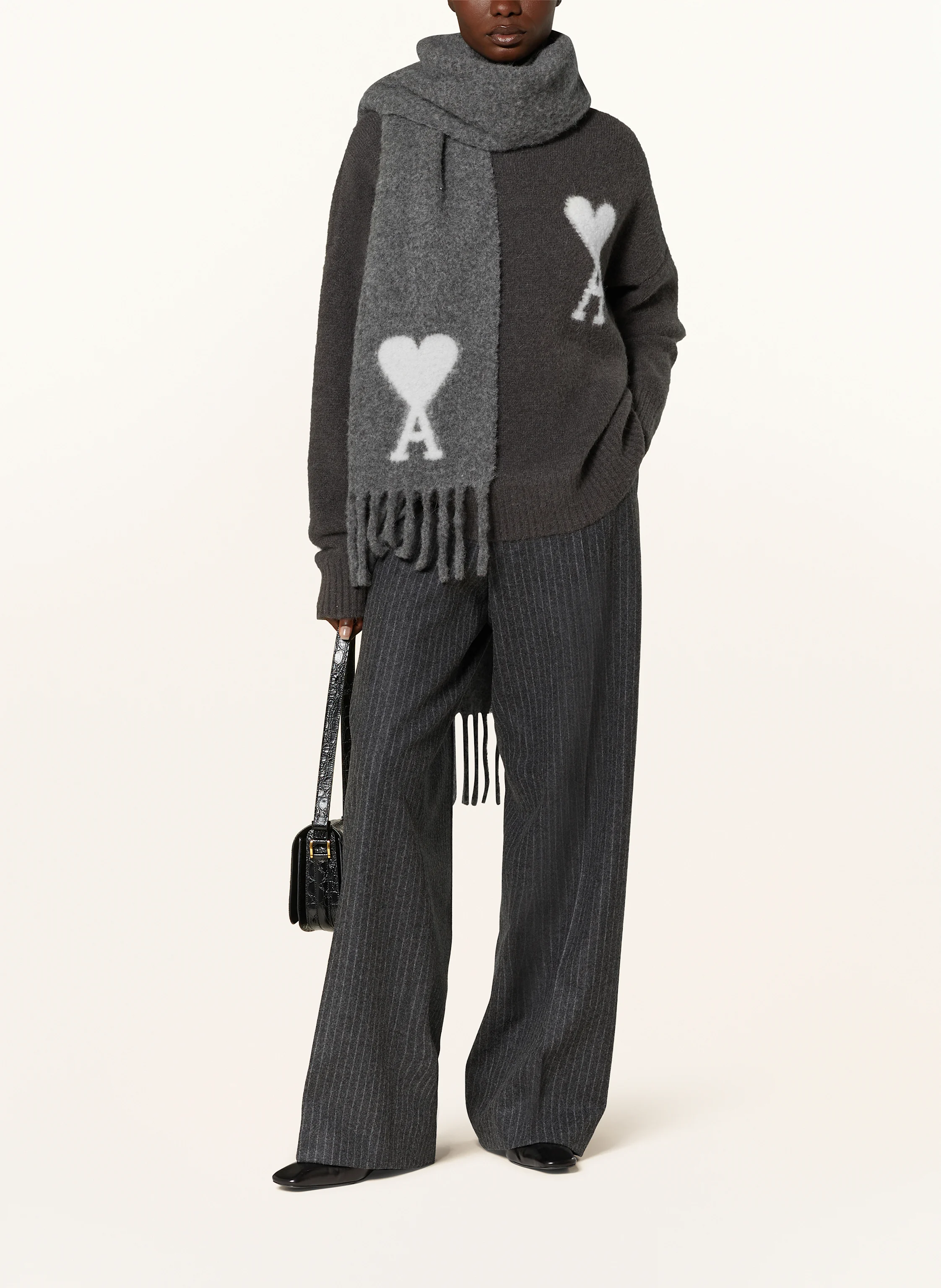 AMI PARIS Alpaka-Pullover