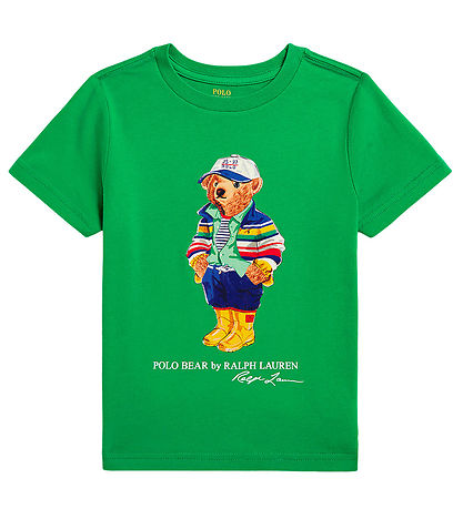 Polo Ralph Lauren T-Shirt - Grün m. Kuscheltier