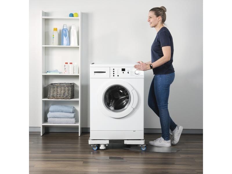 Xavax Transportroller Weiss Hausgeräteroller für Küche und Haushalt