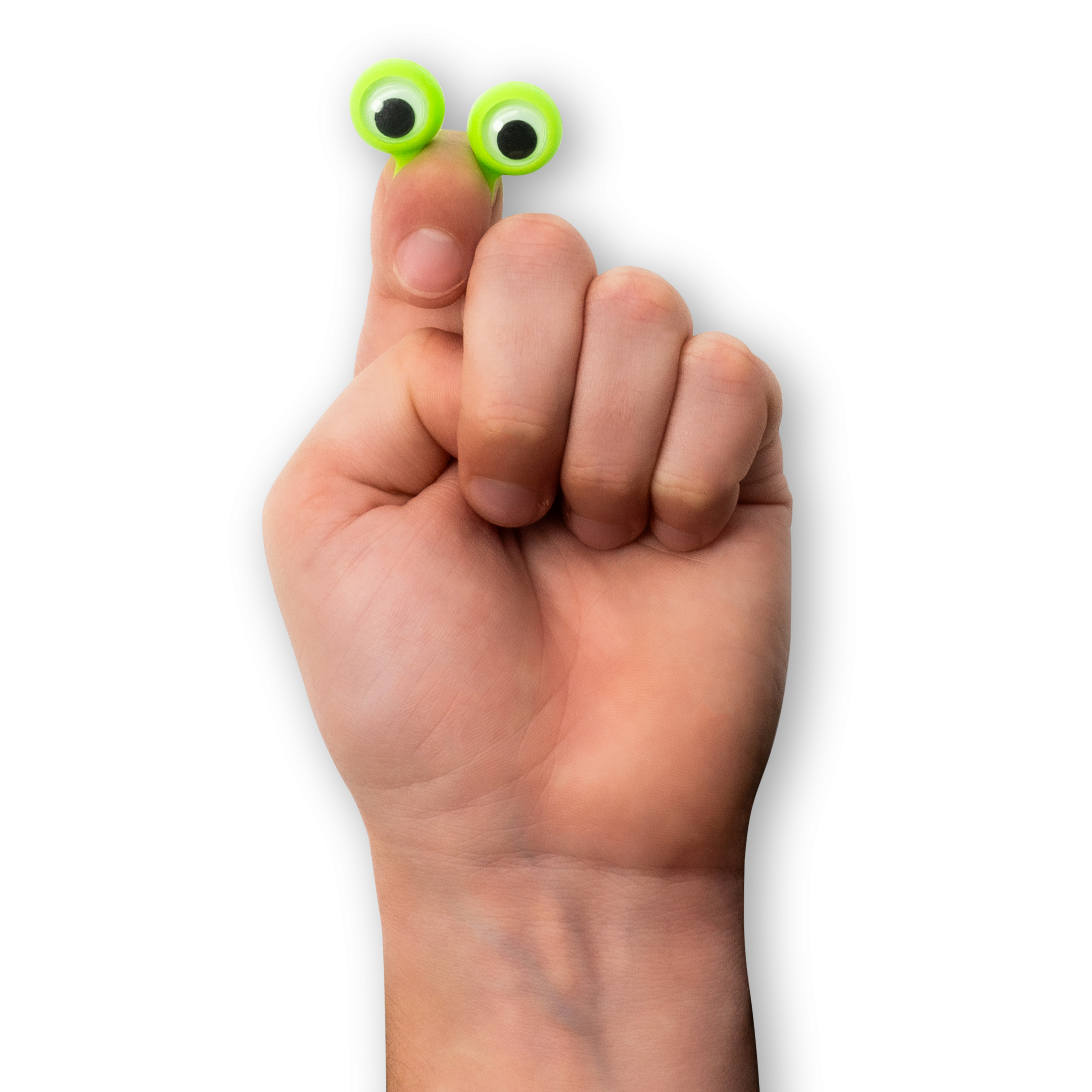(50er Set) Finger Ring Wackelaugen Kinder Spielzeug Fingerpuppen - Assortiert