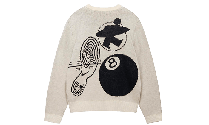 Nike Stussy Knit Sweater Natural