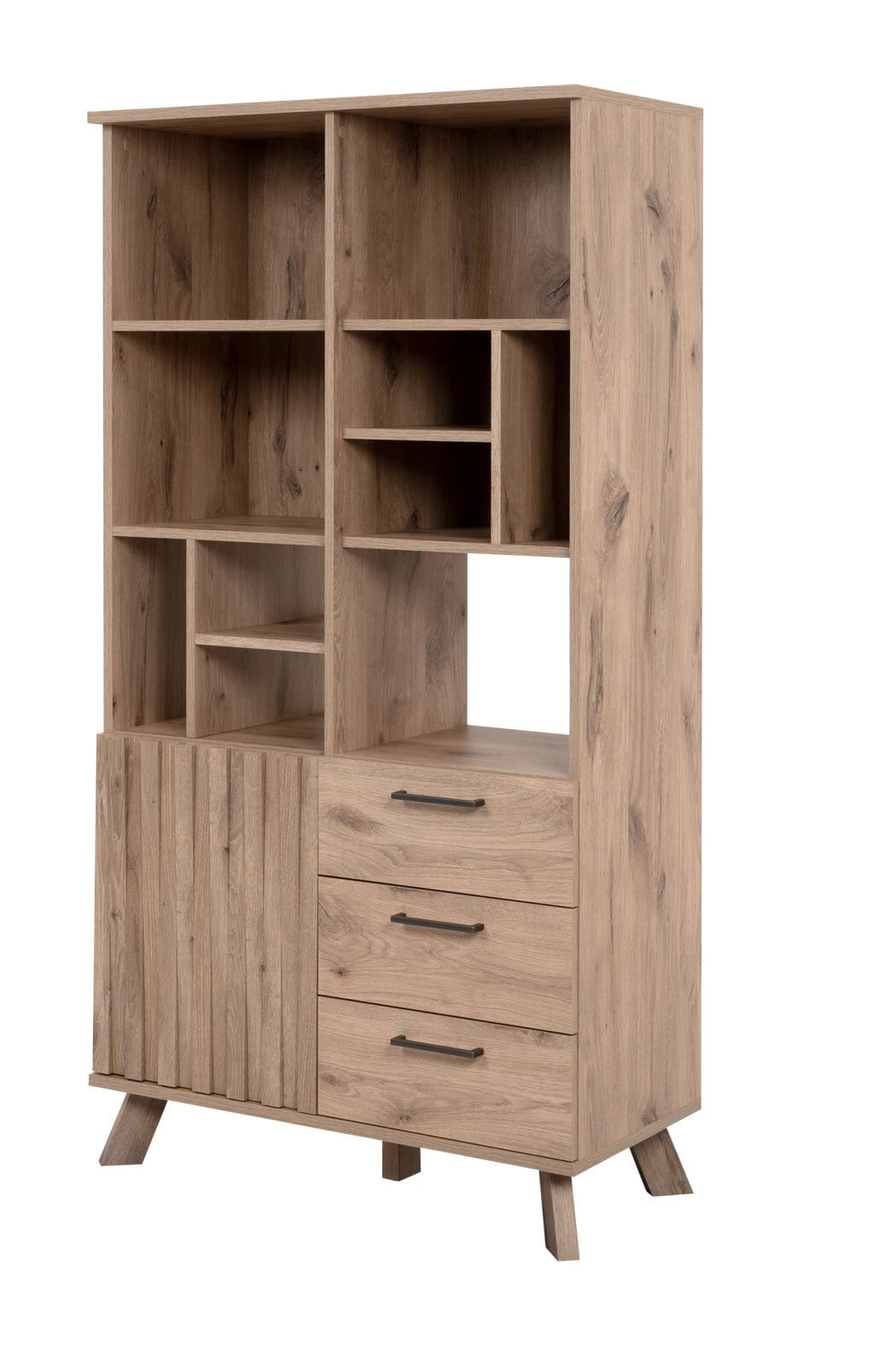 Highboard WELLINGTON 84,5 x 160 cm Schwedeneiche