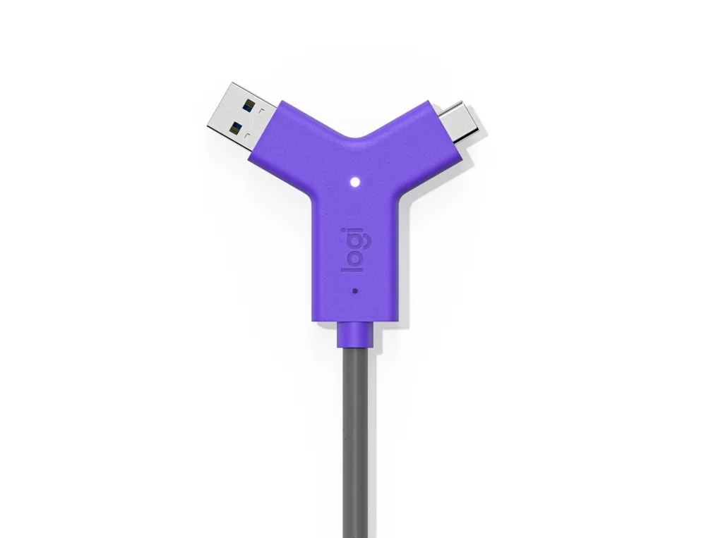 Logitech Swytch - Hub - 2 x HDMI   1 x SuperSpeed USB   2 x USB-C - desktop - for Room Solution Huddle, Large
