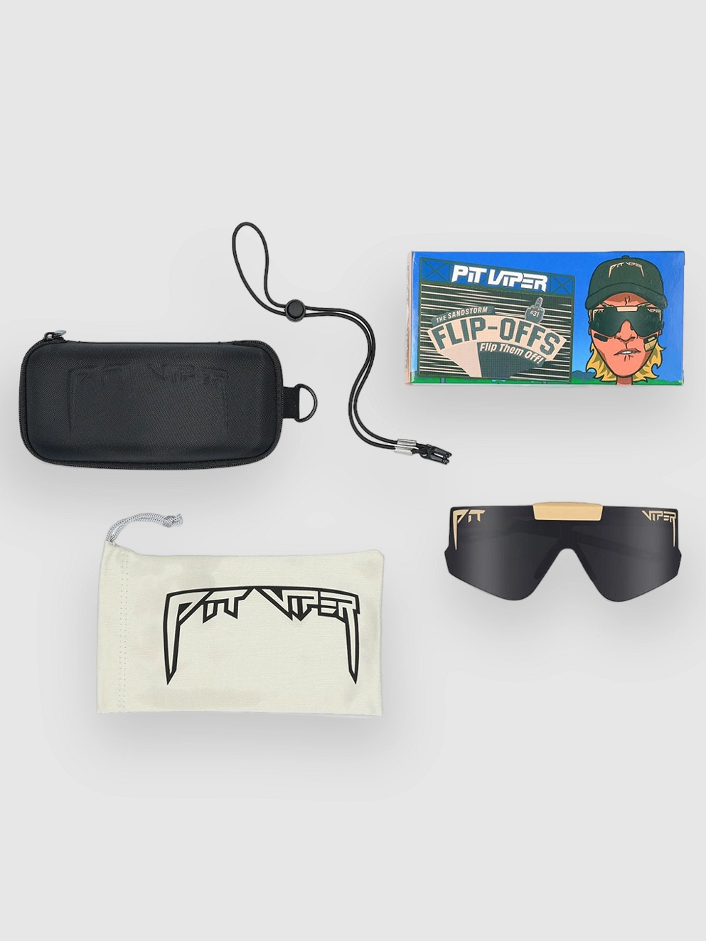 Pit Viper The Flip-Offs Sunglasses sandstorm