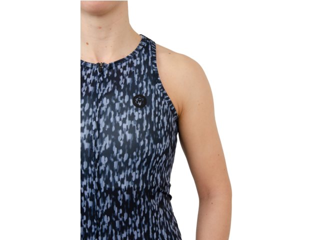 AGU Indoor Singlet Wmn Deep Blue