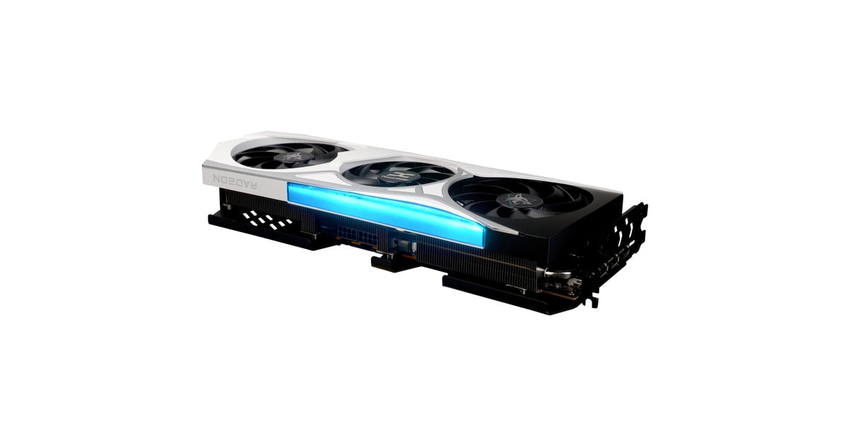PowerColorRadeon RX 9070 XT Hellhound REVA16GB Limited Edition grafische kaart  (Wit/zwart, RDNA4, GDDR6, 3x DisplayPort, 1x HDMI)
