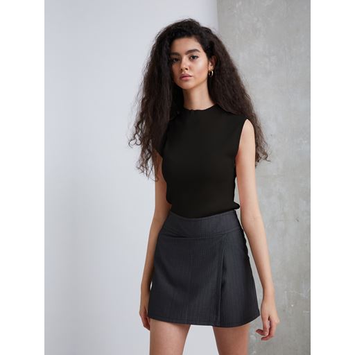 Bruuns Bazaar Rivers Aditi Knit Top, Black, XL