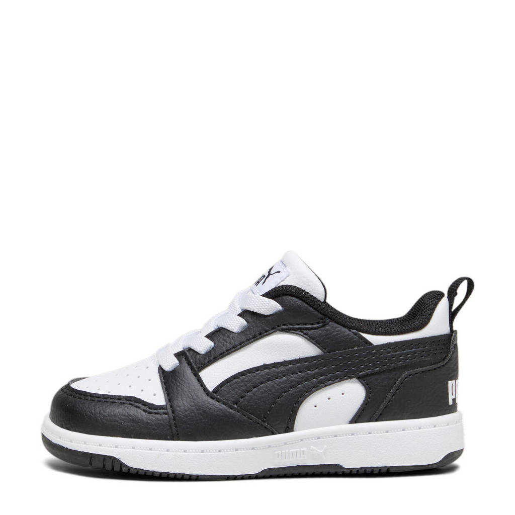 Puma Rebound V6 Lo sneakers zwart/wit