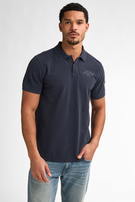 Petrol Industries blauwe heren polo