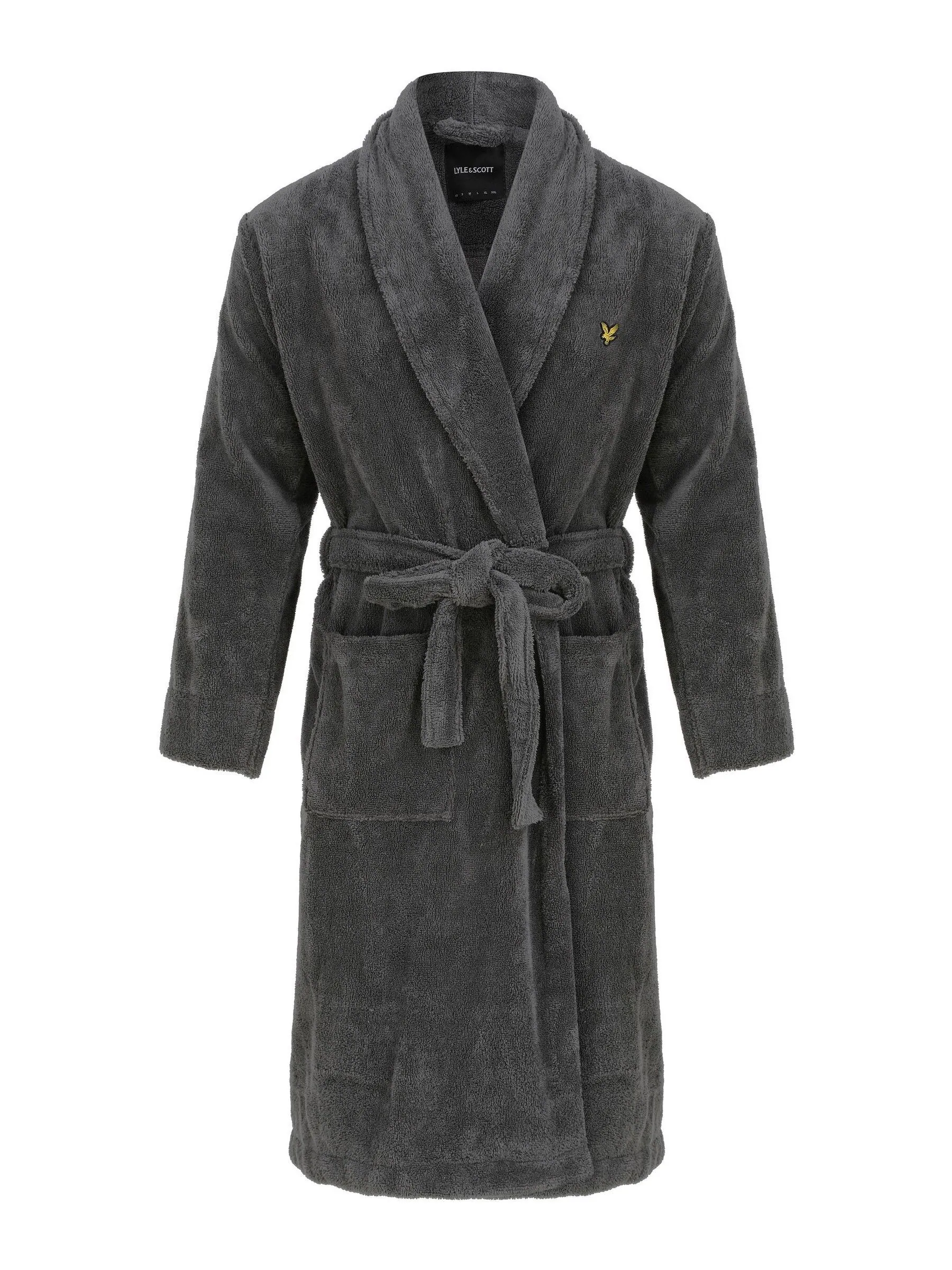 Lichtgrijs - Lyle & Scott kamerjas
