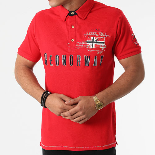 Polo Manches Courtes Kason Rouge