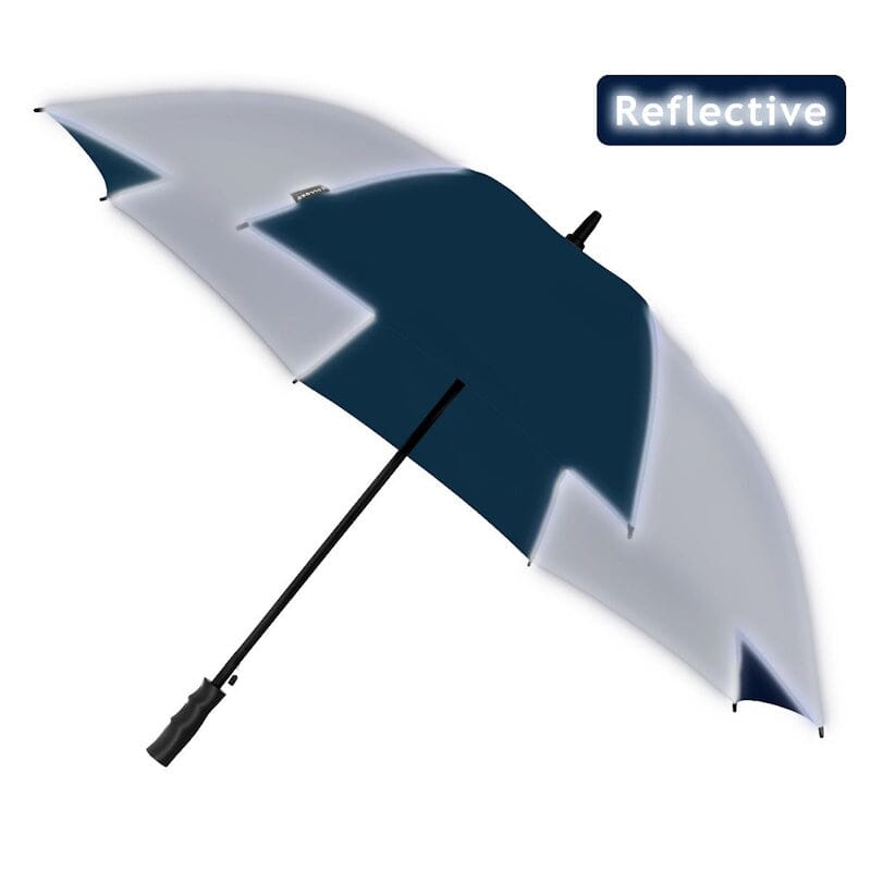 Falconetti Golfparaplu Reflecterend Blauw / Zilver