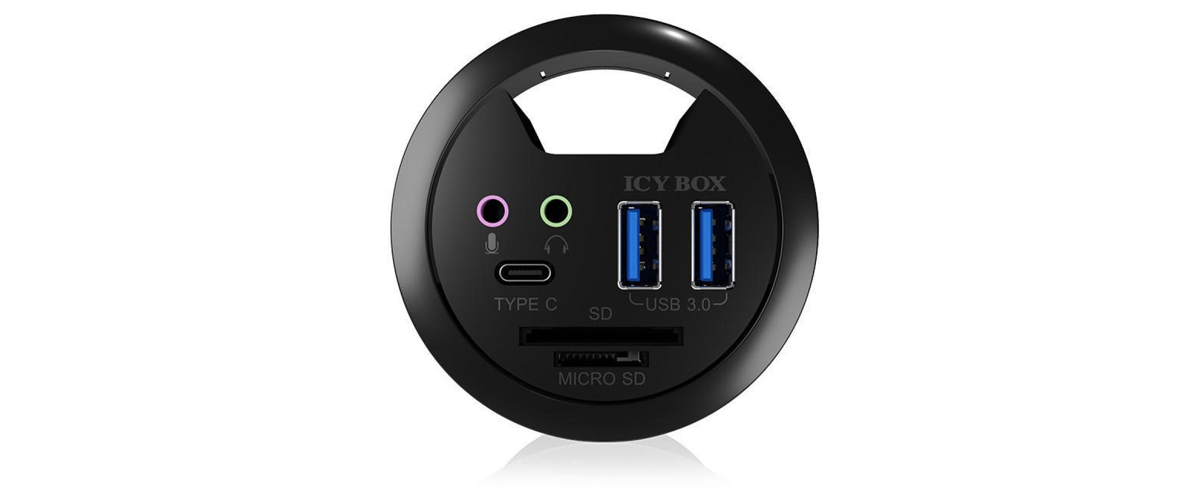 Tisch-Hub IB-HUB1404A3 Port USB 3.0 Tisch-Hub