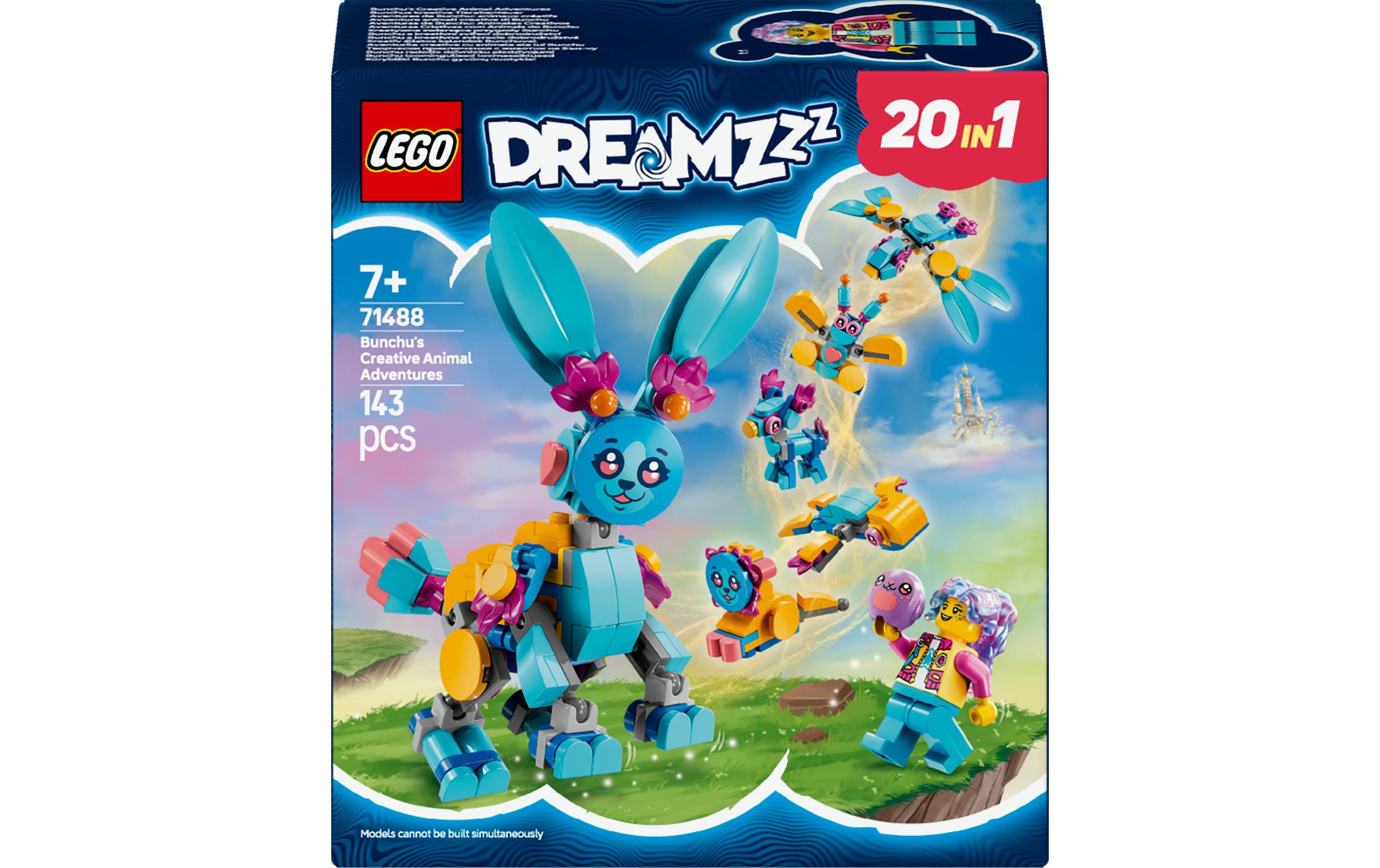 DreamZzz Bunchus kreative Tierabenteuer 71488Hopsen Sie mit dem Spielzeughasen zu spannenden Abenteuern