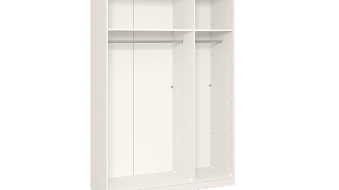 Draaideurkast Compact zwart