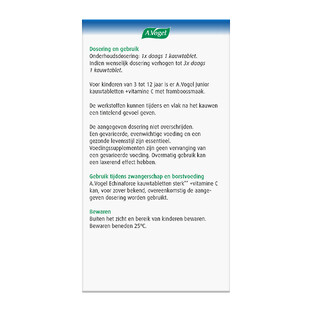A.Vogel Echinaforce Kauwtabletten sterk**   Vitamine C Tabletten 60ST