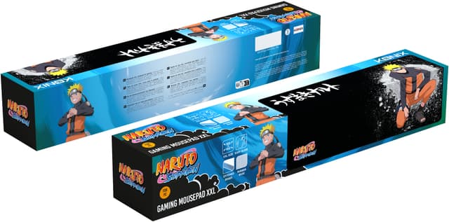 Konix Naruto Noir musemåtte XXL