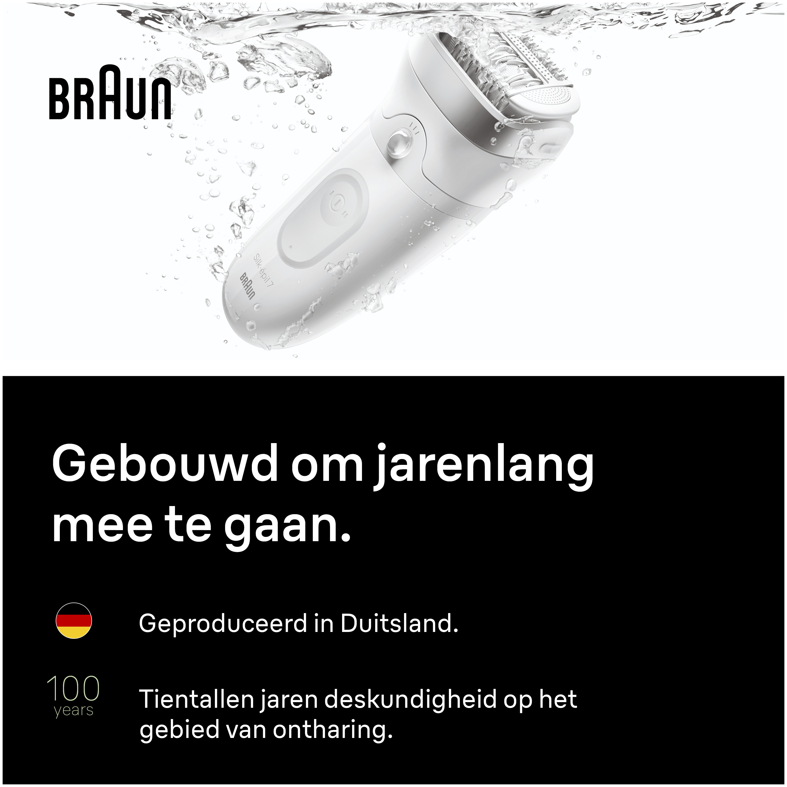 Braun Silk·épil 7 7-000 epilator Wet & Dry