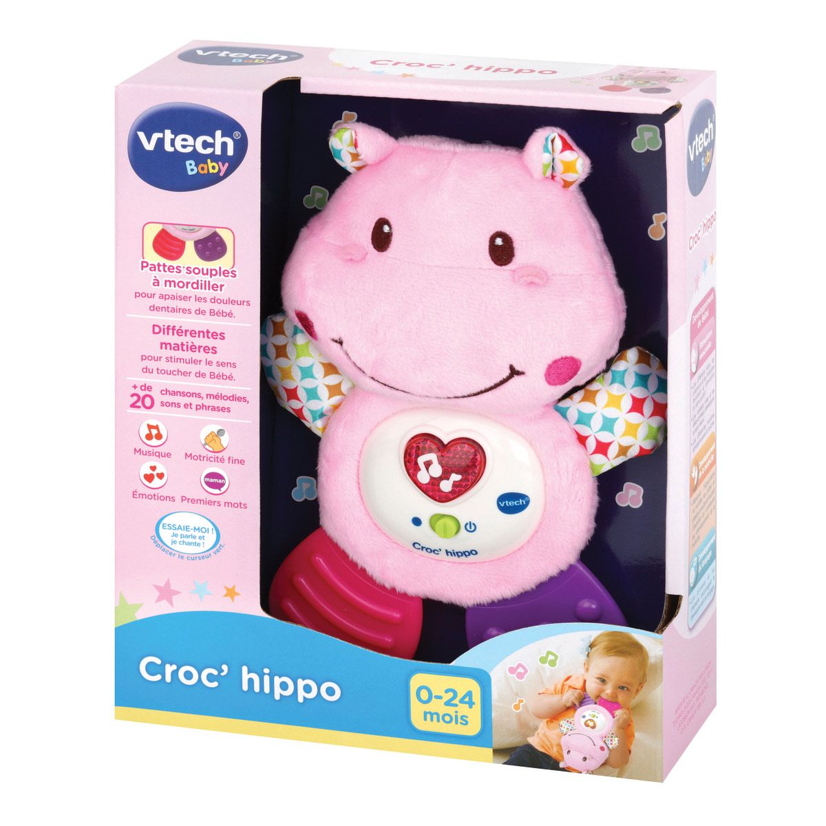 Croc' hippo rose