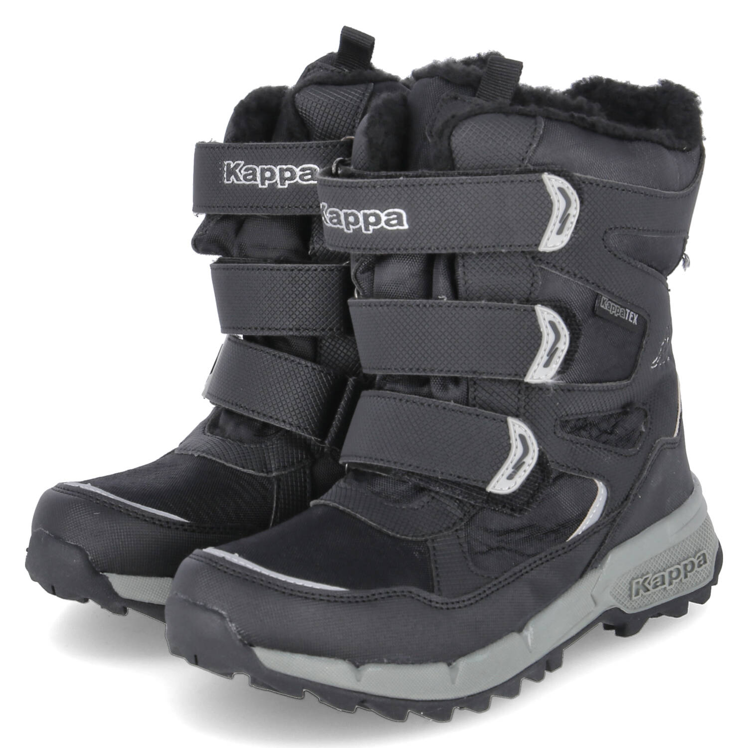 Kappa Snowboots VIPOS - black/silver