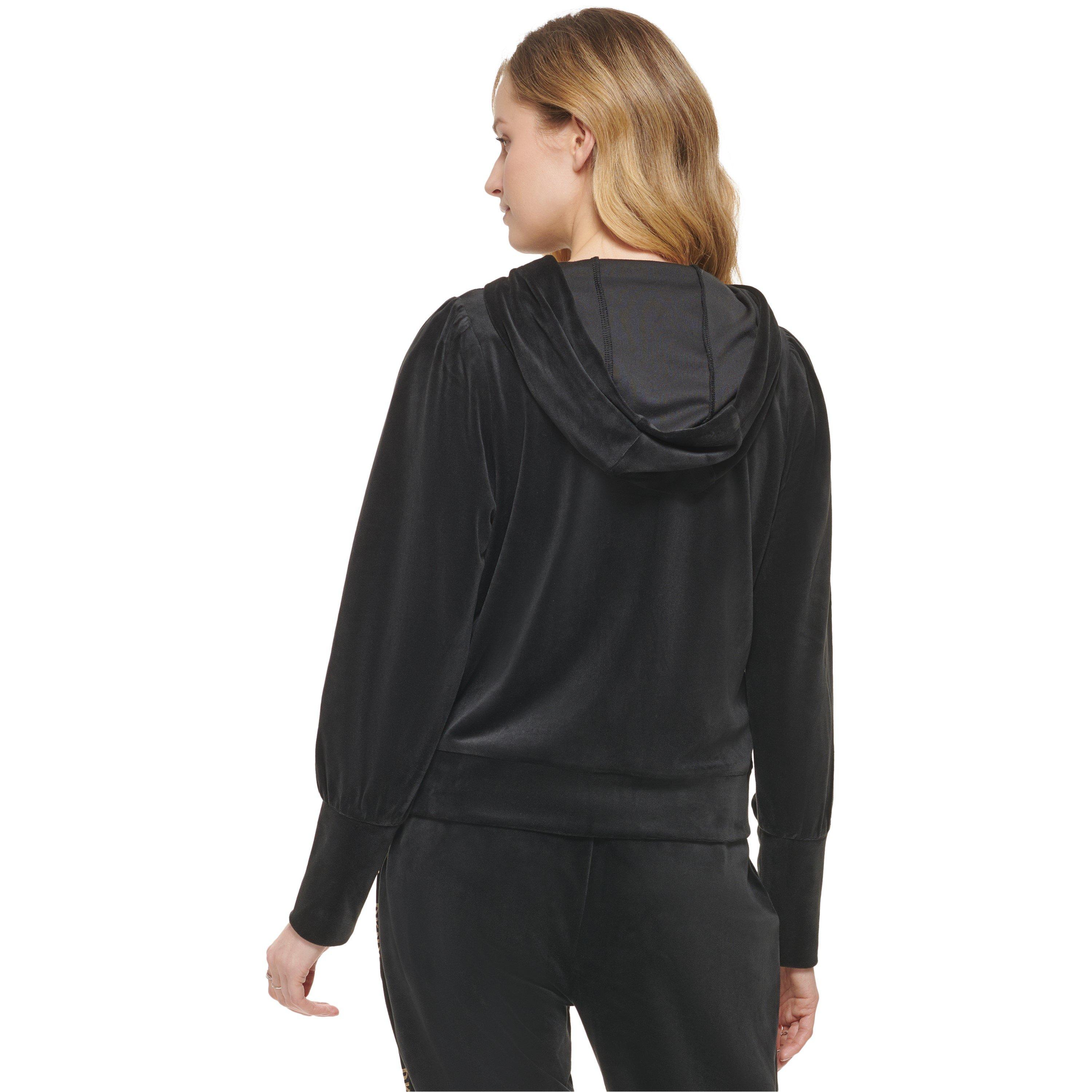 DKNY Logo Tape Zip Up Hoodie
