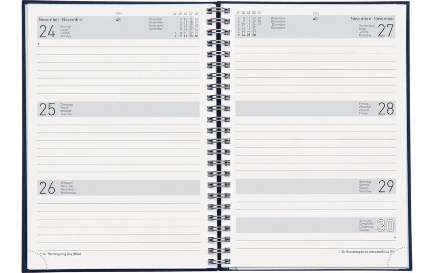 Geschäftsagenda Dispo Term Savanna Wire-O 14.5 x 20.5 cmTaschenagenda 2026