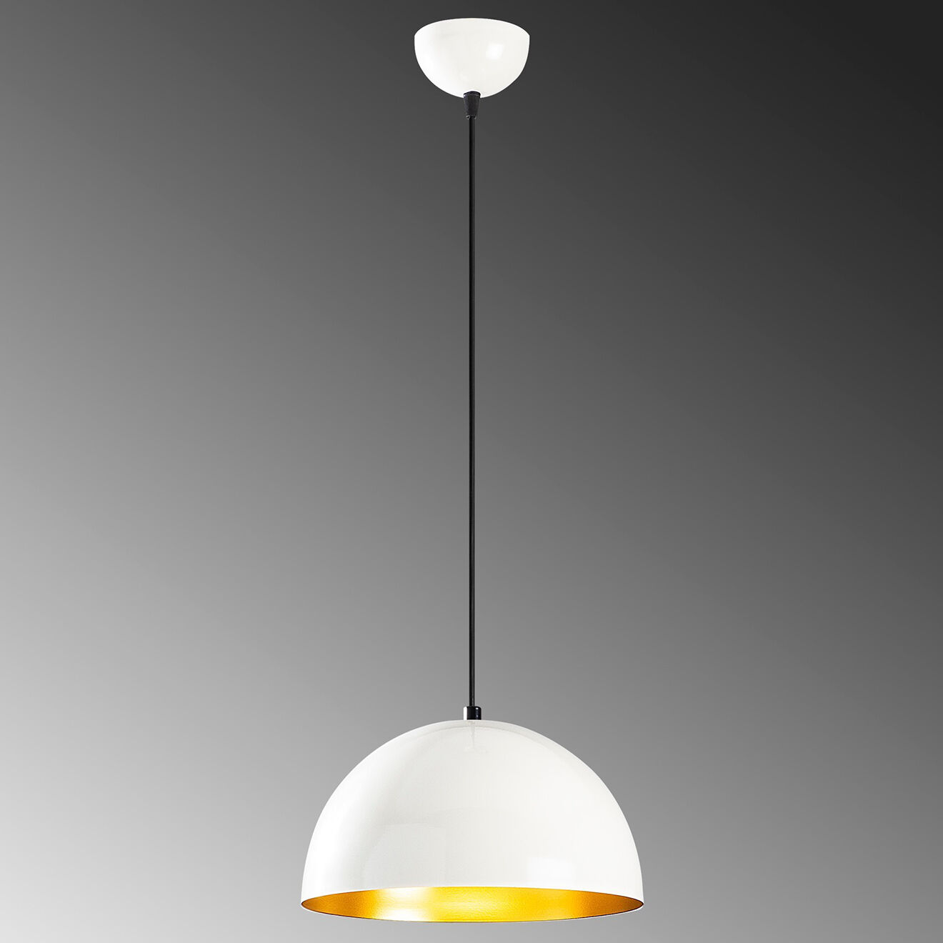 Sheen Suspension Berceste blanche - 30x30x111 cm