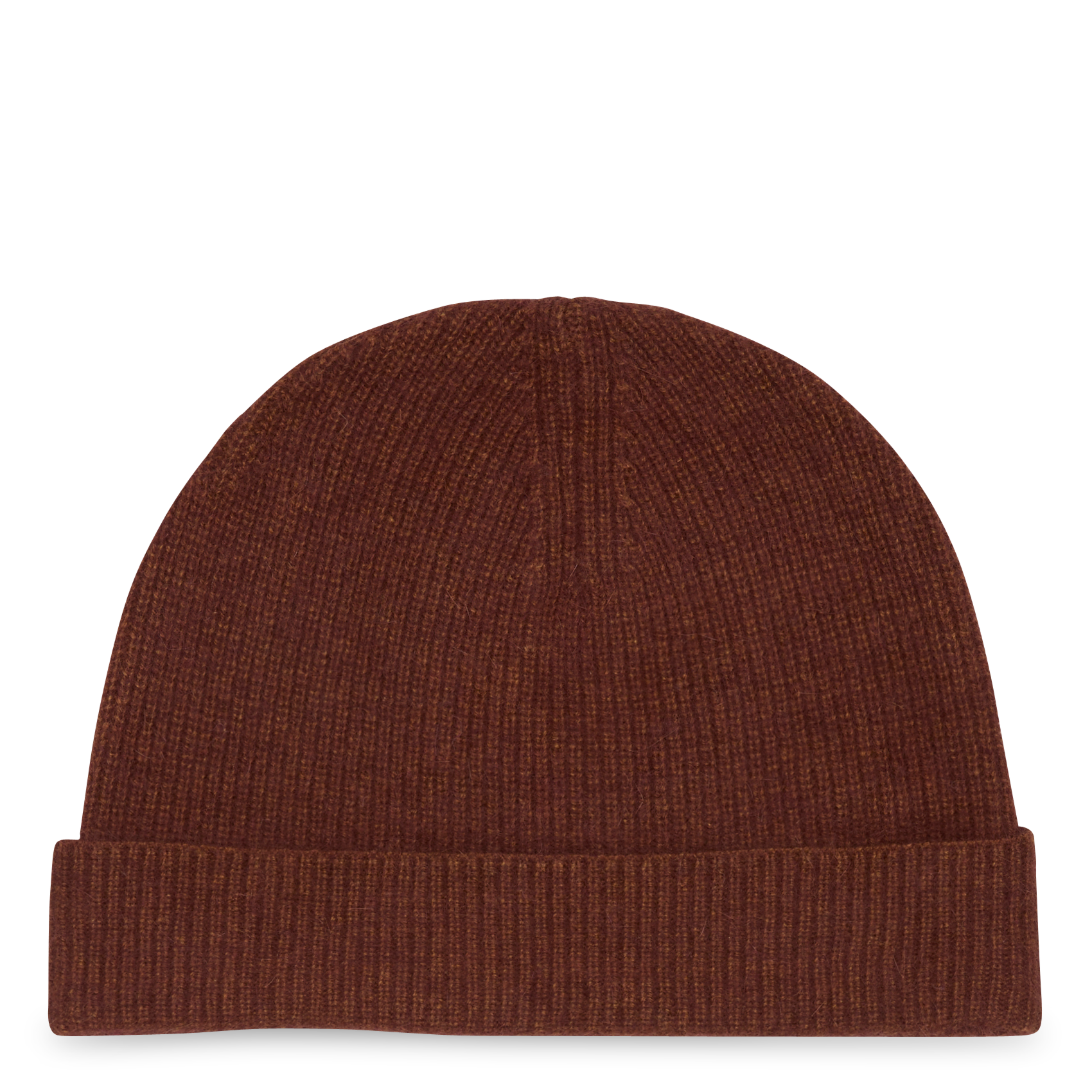 LAMPE - Bonnet côtelé en laine mélangée| Marron