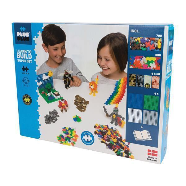 Plus-Plus 1200 Kreativ Bausteine Super Set