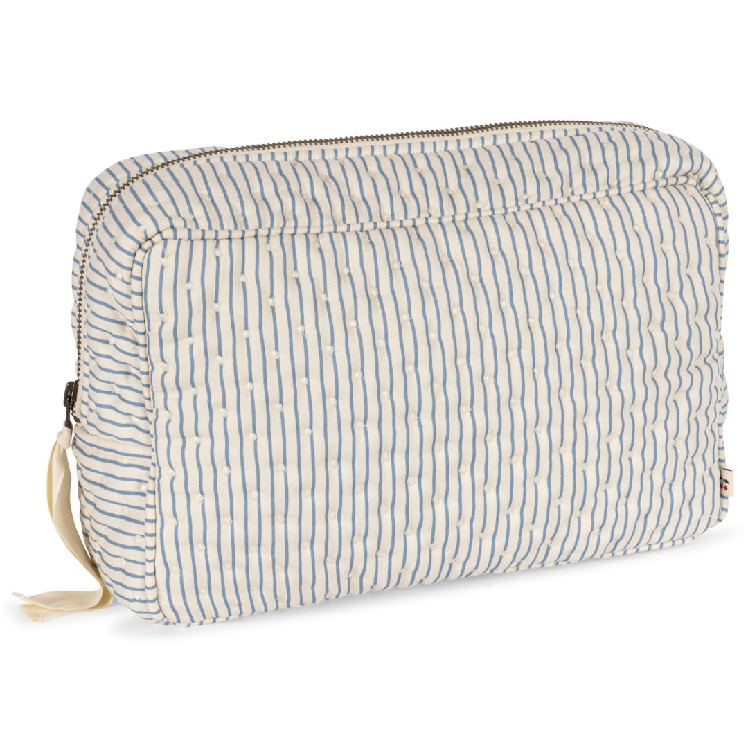 konges sløjd toilettas quilted - stripe bluie - big